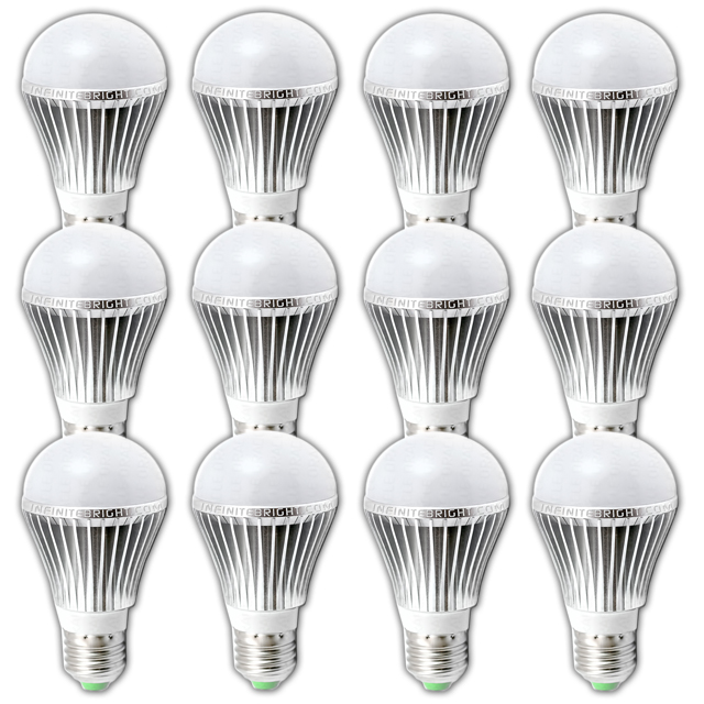 BULK 12x 5W LED Light Bulb from ORACLE Lighting Technology featuring LEDs Made in the USA by Bridgelux